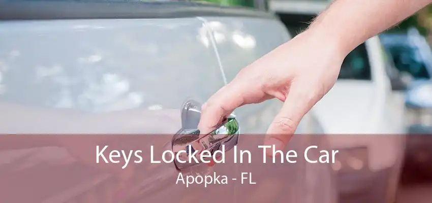 Keys Locked In The Car Apopka - FL